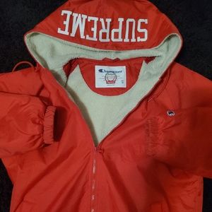 Supreme  x Champion Sherpa Jacket